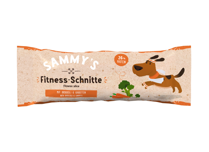 bosch Hundeleckerli SAMMY'S Fitness-Schnitte mit Brokkoli und Karotten